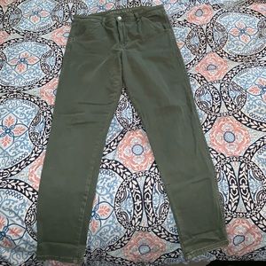 Olive jeggings